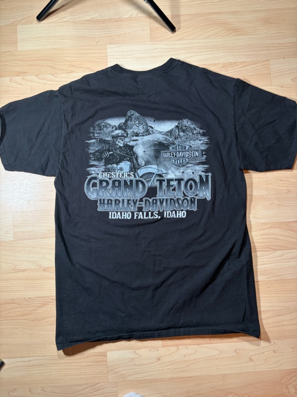 Harley-Davidson Black Grand Teton Graphic Tee